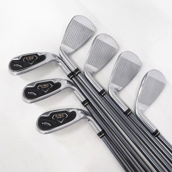 実際に弊社で買取させて頂いたCallaway/キャロウェイ E.R.C HOT FORGED/フォージド アイアン #6～9,P,A,Sw 7本セット IR-1000 60 FLEX：R の画像 3枚目