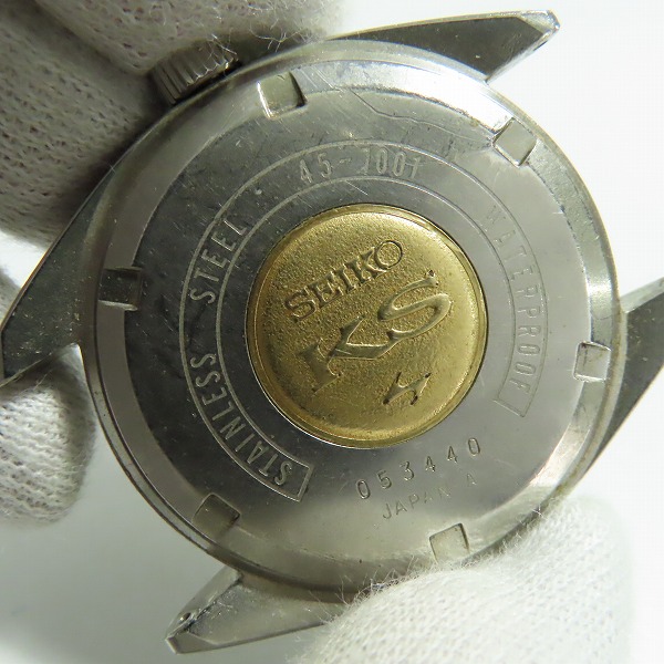 実際に弊社で買取させて頂いた【ケースのみ】KING SEIKO/キングセイコー KS HI-BEAT ハイビート KS 手巻き/45-7001の画像 3枚目