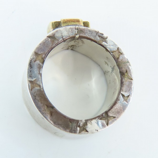 実際に弊社で買取させて頂いたSTOPLIGHT/ストップライト K18アイアンクロスリング/8号の画像 6枚目