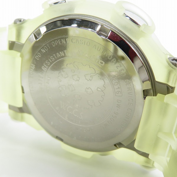 実際に弊社で買取させて頂いたG-SHOCK/Gショック FROGMAN/フロッグマン W.C.C.S サンゴ礁 DW-9900WC-7T【動作未確認】の画像 3枚目