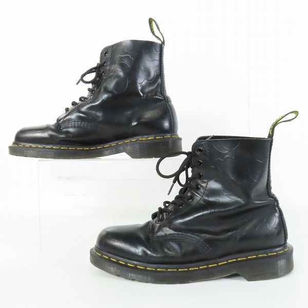 実際に弊社で買取させて頂いたDr. Martens×A BATHING APE/ドクターマーチン×アベイシングエイプ ABC 8 HOLE BOOTS/8ホールブーツ/UK8の画像 3枚目