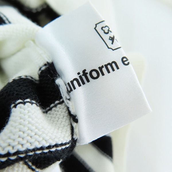 実際に弊社で買取させて頂いたuniform experiment/ユニフォームエクスペリメント ボーダー/スター柄 ニット UE-160092の画像 2枚目