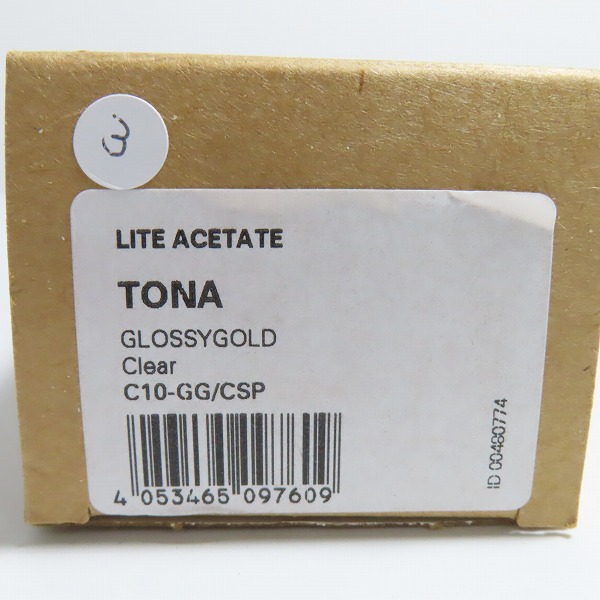 実際に弊社で買取させて頂いたMYKITA/マイキータ LITE TONA メガネフレーム の画像 7枚目