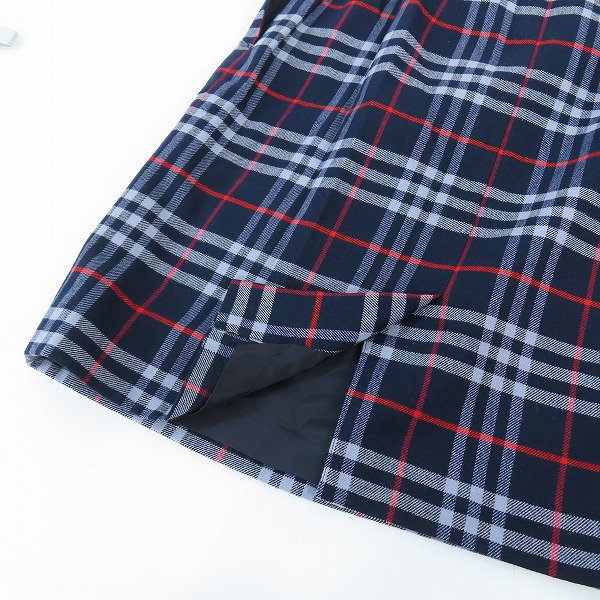 実際に弊社で買取させて頂いたBurberrys/バーバリーズ イングランド製 チェック柄スカート の画像 5枚目