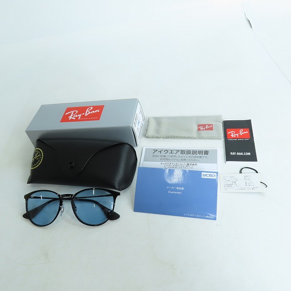 実際に弊社で買取させて頂いた【保証期間内】Ray-Ban/レイバン Erika/エリカ サングラス/アイウェア RB3539 002/Q2の画像 9枚目