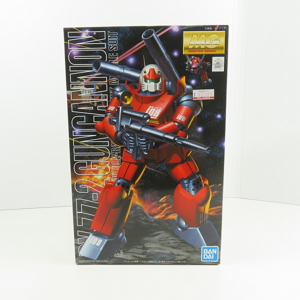 実際に弊社で買取させて頂いた【未組立】BANDAI/バンダイ MG 1/100 機動戦士ガンダム 地球連邦軍 中距離支援型モビルスーツ RX-77-2 ガンキャノン