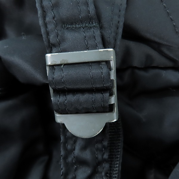 実際に弊社で買取させて頂いたPORTER×GOODENOUGH/ポーター×グッドイナフ ダブルジップ ウエストバッグ/ショルダーバッグ ブラックの画像 7枚目