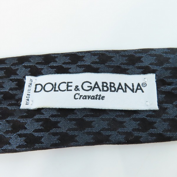 実際に弊社で買取させて頂いたDOLCE&GABBANA /ドルチェ&ガッバーナ シルクネクタイの画像 1枚目