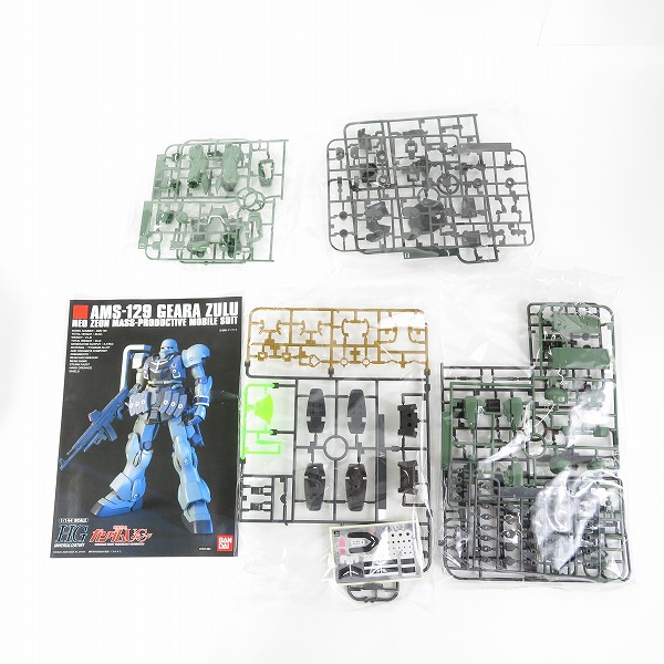 実際に弊社で買取させて頂いた【未組立】BANDAI/バンダイ HG 1/144 機動戦士ガンダムUC ギラ・ズール/ジェスタ 2点セット/ガンプラの画像 1枚目