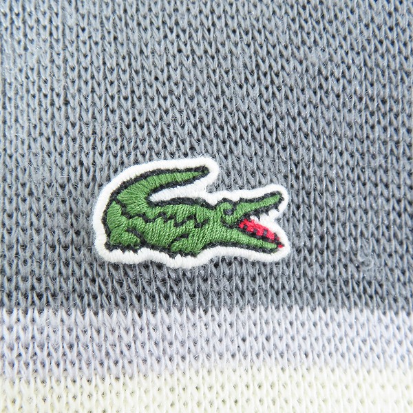 実際に弊社で買取させて頂いたLACOSTE/ラコステ ジップアップ ニットジャケット 胸刺繍 5の画像 3枚目
