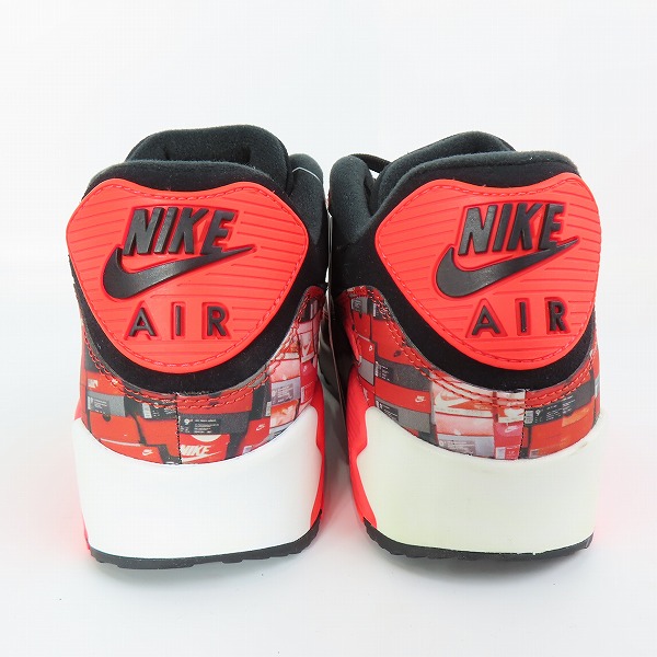 実際に弊社で買取させて頂いた【未使用】NIKE×atmos/ナイキ×アトモス AIR MAX 90 PRNT エアマックス90 AQ0926-001 26.5の画像 1枚目