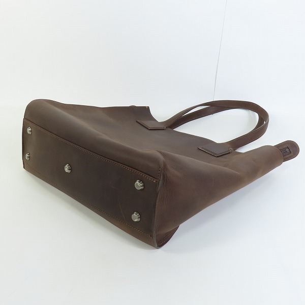 実際に弊社で買取させて頂いた土屋鞄製造所/ツチヤカバン オリジンオイルヌメ トートの画像 2枚目