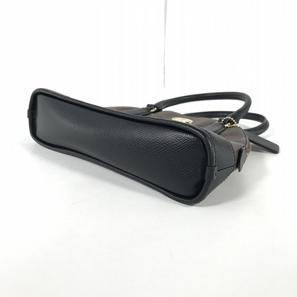 実際に弊社で買取させて頂いたCOACH/コーチ バイカラー ミニドーム バッグの画像 2枚目