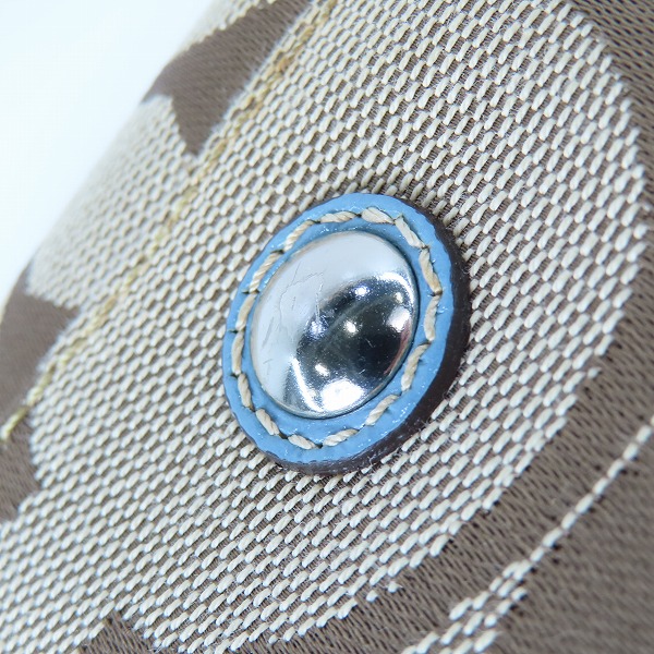 実際に弊社で買取させて頂いたCOACH/コーチ シグネチャー ミニボストン/トートバッグ F13551の画像 7枚目