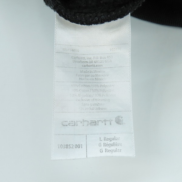 実際に弊社で買取させて頂いたCarhartt/カーハート CREWNECK POCKET スウェット/XLの画像 3枚目