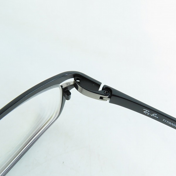 実際に弊社で買取させて頂いたRay-Ban/レイバン チタン 眼鏡/メガネフレーム フルリム RB8727D 1074の画像 4枚目