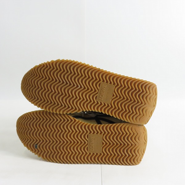 実際に弊社で買取させて頂いたLOEWE/ロエベ フローランナー レザースニーカー 591221/41の画像 2枚目