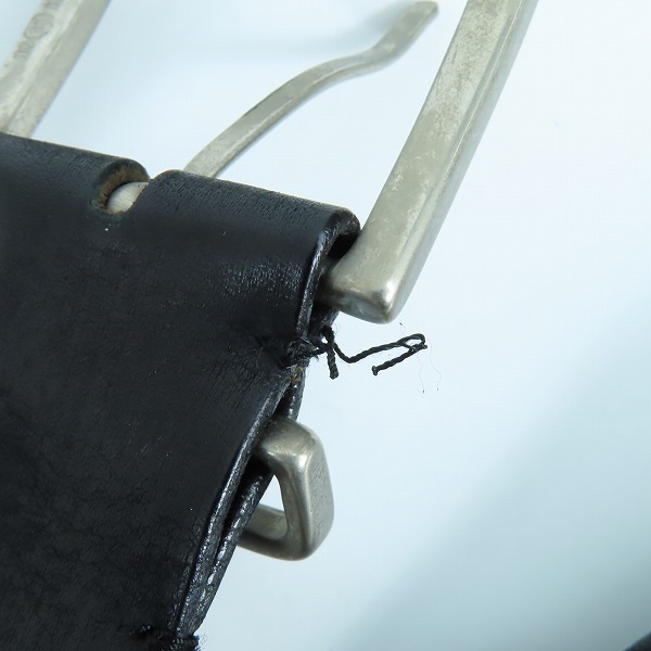 実際に弊社で買取させて頂いたMaison Martin Margiela/メゾンマルタンマルジェラ レザーベルトの画像 9枚目