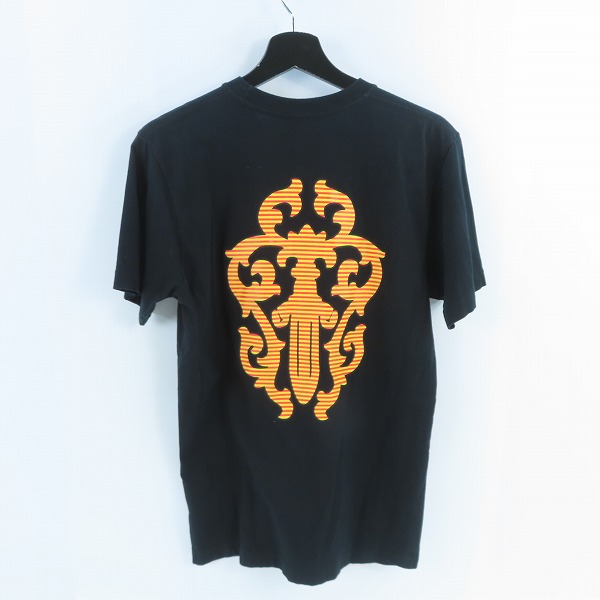 実際に弊社で買取させて頂いた【JPタグ】CHROME HEARTS/クロムハーツ Striped Dagger Tee ストライプダガーTシャツ/Mの画像 1枚目