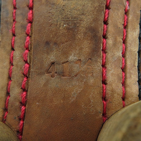 実際に弊社で買取させて頂いたSHELLAC/シェラック サイドゴア スエードレザー ブーツ 41.5の画像 7枚目