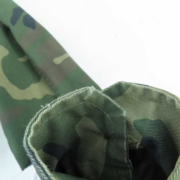 実際に弊社で買取させて頂いたWTAPS/ダブルタップス ミリタリーカモフラ 長袖 シャツジャケット 162LTDT-SHM02 1の画像 6枚目