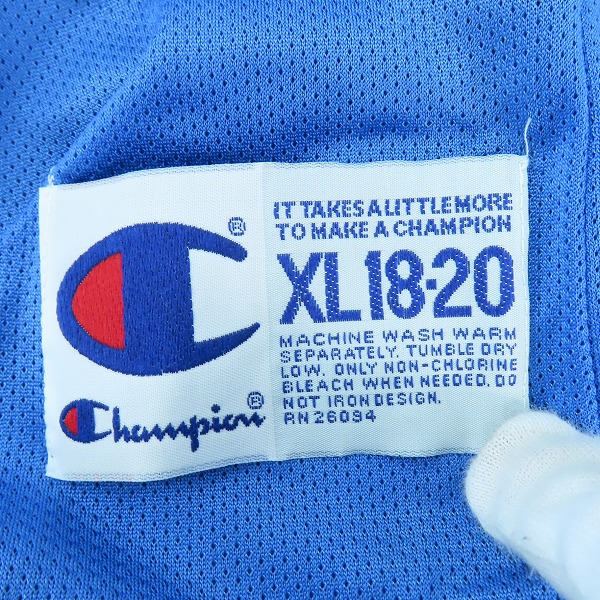 実際に弊社で買取させて頂いたChampion/チャンピオン NBA Orland Magic/オーランド マジック HARDAWAY #1 ユニフォーム/XLの画像 3枚目