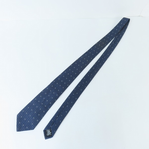 実際に弊社で買取させて頂いたCHANEL/シャネル ココマーク ドット シルクネクタイの画像 7枚目