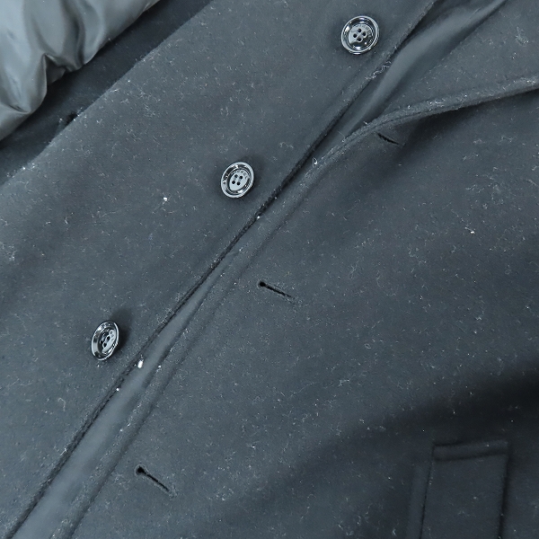 実際に弊社で買取させて頂いたDIESEL/ディーゼル 袖切替 コート Lの画像 9枚目