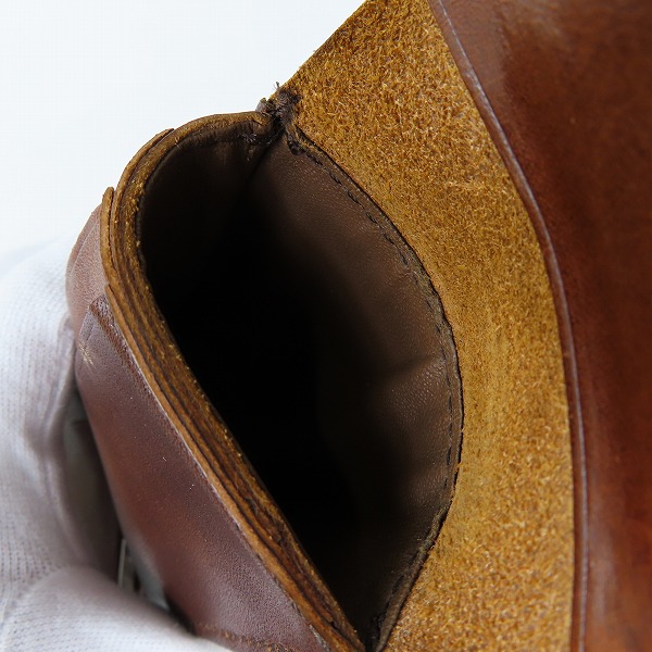 実際に弊社で買取させて頂いたNEIGHBORHOOD×PORTER/ネイバーフッド×ポーター クリップ付き2つ折り革財布/レザーウォレットの画像 5枚目