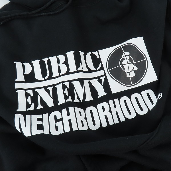 実際に弊社で買取させて頂いた【未使用】NEIGHBORHOOD /ネイバーフッド 23AW NH X PUBLIC ENEMY.SWEATPARKA LS 232UWNH-CSM01/XLの画像 6枚目
