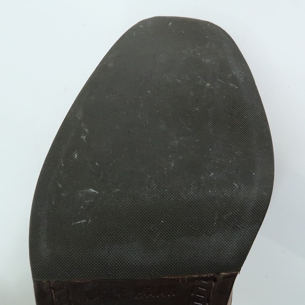 実際に弊社で買取させて頂いたCOLE HAAN/コールハーン ダブルモンクストラップ レザーシューズ/革靴 C12445 FC15/9の画像 6枚目