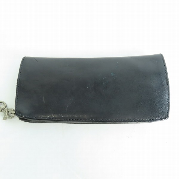 実際に弊社で買取させて頂いたRED MOON/レッドムーン Losers Boogie S字フックロープ付 レザー ロングウォレット 長財布の画像 1枚目