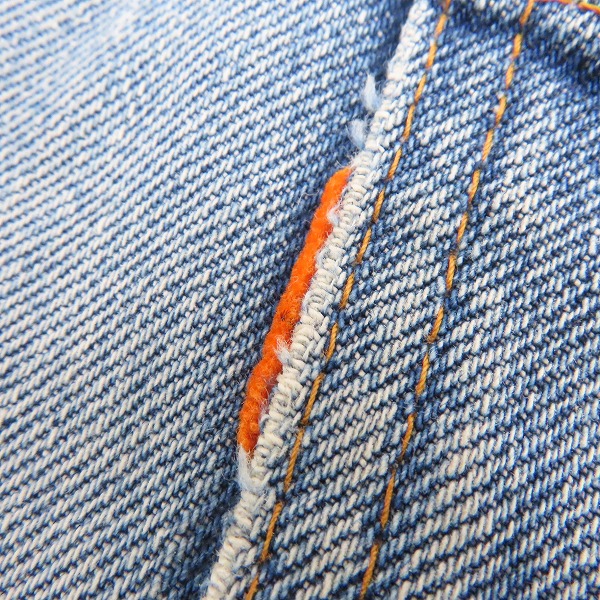 実際に弊社で買取させて頂いたLevi's/リーバイス ヴィンテージ オレンジタブ 刻印8 TALONジップ デニムパンツの画像 5枚目