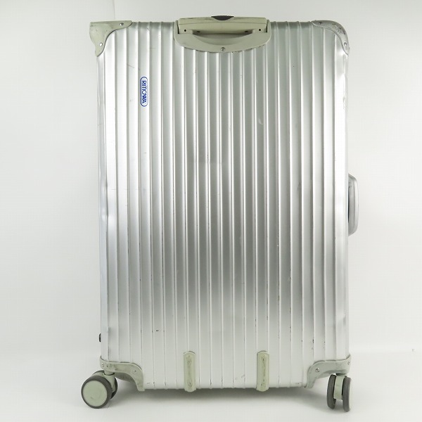 実際に弊社で買取させて頂いたRIMOWA/リモワ シルバー インテグラル 4輪 キャリーバッグ 973.77.00.5の画像 1枚目