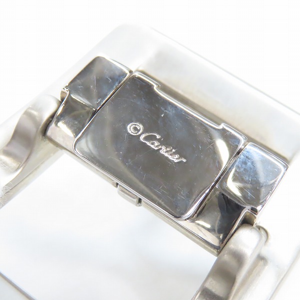 実際に弊社で買取させて頂いたCartier/カルティエ サントス クラシック ベルト用バックルの画像 5枚目