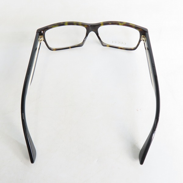 実際に弊社で買取させて頂いた(2)GUCCI/グッチ メガネフレーム アイウェア GG0344OA-002の画像 2枚目
