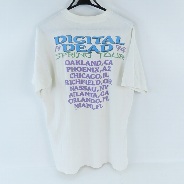 実際に弊社で買取させて頂いたGRATEFUL DEAD/グレイトフルデッド Steal Your Fractal Face ヴィンテージ バンT/Tシャツ/XLの画像 1枚目