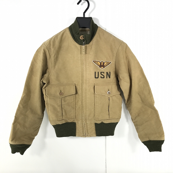 実際に弊社で買取させて頂いたTHE REAL McCOY'S/リアルマッコイズ STYLE37J1 CONTRACT フライトジャケット 45151 /36