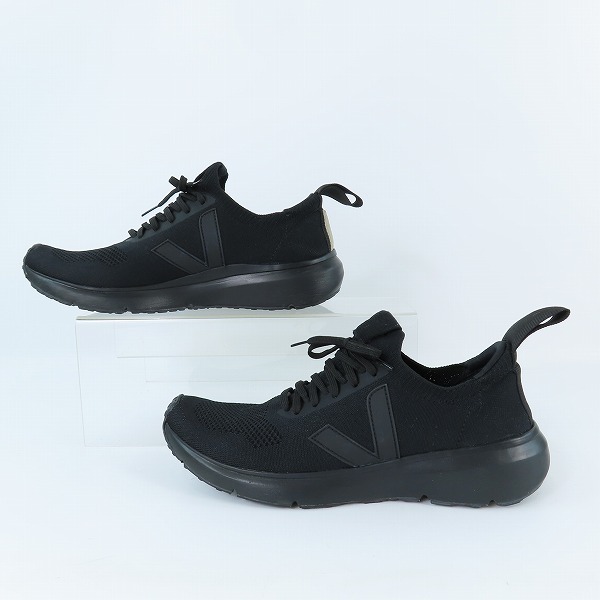 実際に弊社で買取させて頂いたRick Owens×Veja/リックオウエンス×ヴェジャ RUNNER STYLE2 V-KNIT スニーカー VM21S6800 27.5の画像 3枚目