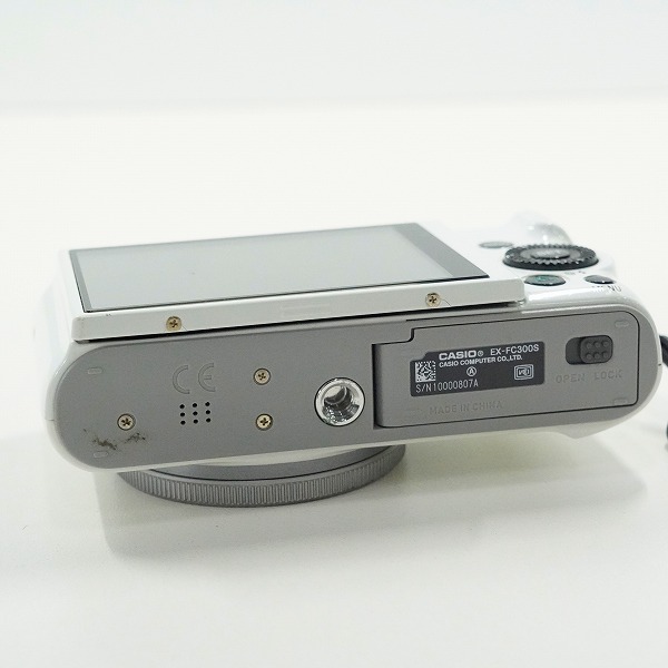 実際に弊社で買取させて頂いたCASIO/カシオ EX-FC300S EXILIM エクシリム コンパクトデジタルカメラ 動作未確認の画像 7枚目
