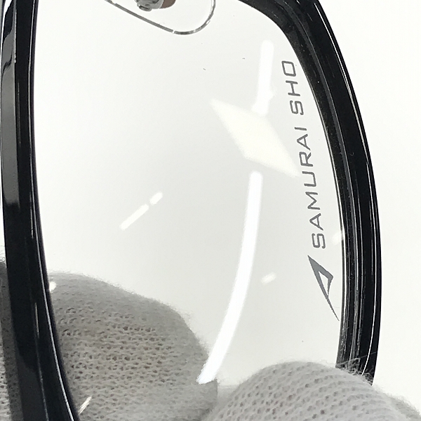 実際に弊社で買取させて頂いたSAMURAI SHO/サムライ翔 眼鏡/メガネフレーム SS-JR604 #1の画像 8枚目