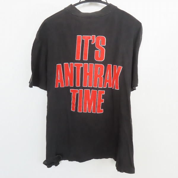 実際に弊社で買取させて頂いたAnthrax/アンスラックス 90s LIVE IN JAPAN ヴィンテージ バンT/Lの画像 1枚目