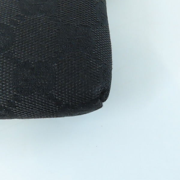 実際に弊社で買取させて頂いたGUCCI/グッチ GG柄 キャンバス/レザー ウエストポーチ/ボディバッグ 28566の画像 7枚目