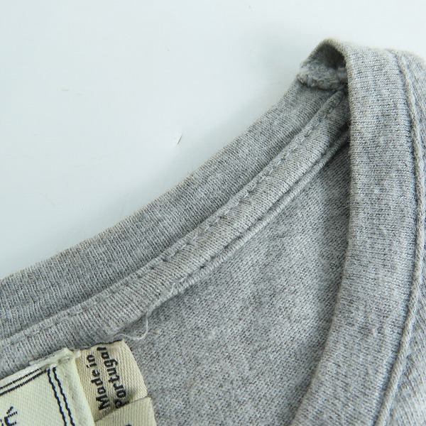 実際に弊社で買取させて頂いたMAISON KITSUNE/メゾンキツネ ロゴ ワッペン 胸ポケット Tシャツ/XSの画像 5枚目