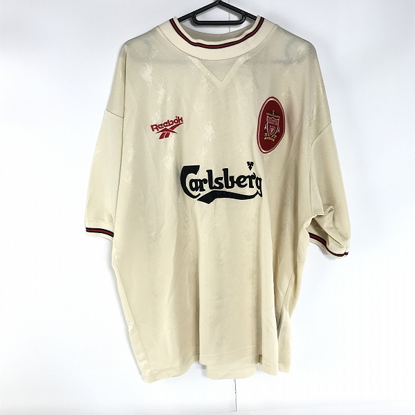 実際に弊社で買取させて頂いたReebok/リーボック リバプールFC 96-97 アウェイ ユニフォーム/46/48