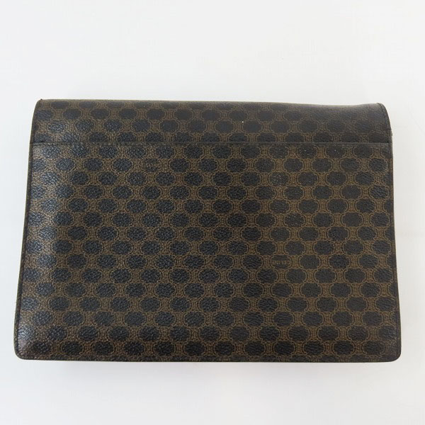 実際に弊社で買取させて頂いたCELINE/セリーヌ オールド クラッチ/セカンドバッグ マカダム柄の画像 1枚目