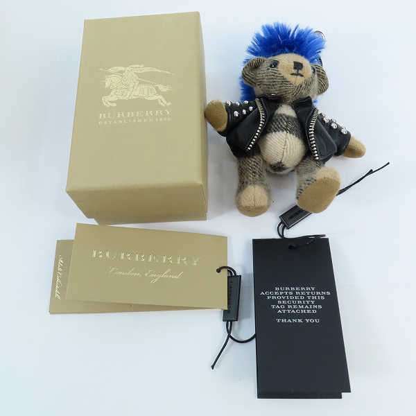 実際に弊社で買取させて頂いたBURBERRY/バーバリー パンク トーマスベアチャーム 3998451の画像 9枚目