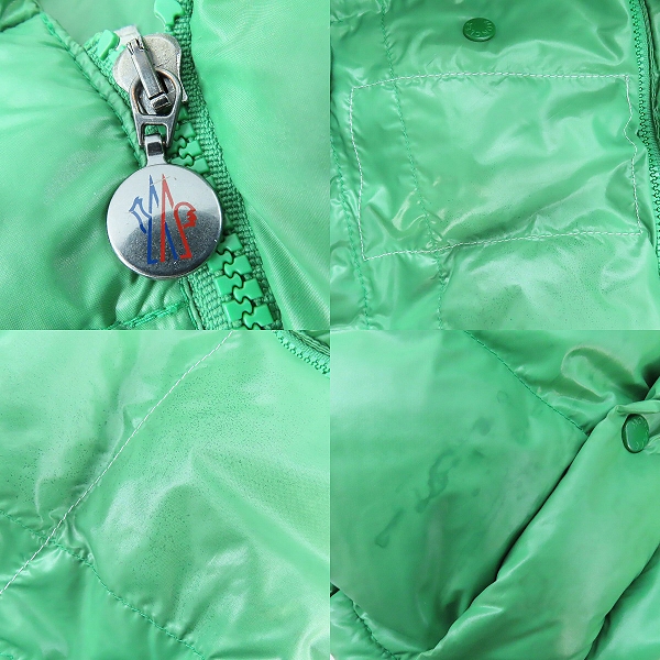 実際に弊社で買取させて頂いたMONCLER/モンクレール TISSU MATERIAL STOFF ダウンジャケット 41313/50/68950/0の画像 7枚目