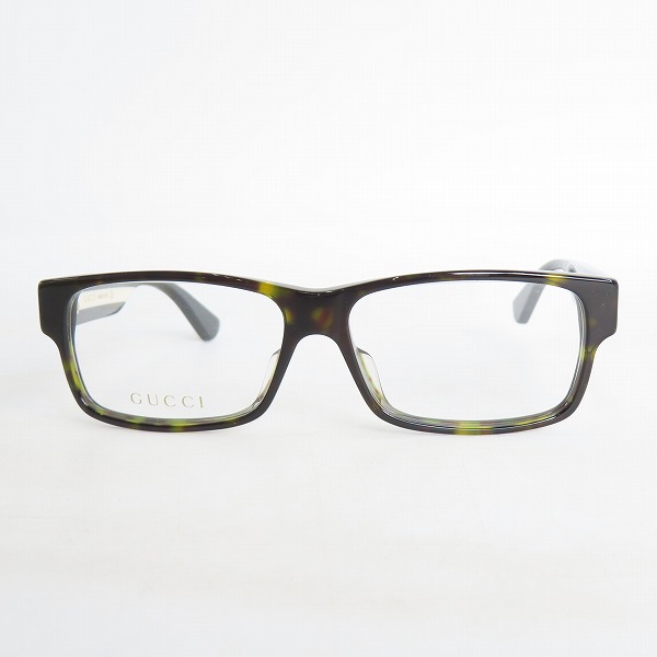 実際に弊社で買取させて頂いた(1)GUCCI/グッチ メガネフレーム アイウェア GG0344OA-002