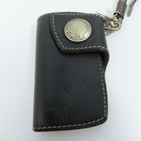 実際に弊社で買取させて頂いたRED MOON/レッドムーン レザーキーケースの画像 1枚目